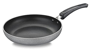 Prestige Stainless Steel Plus Fry Pan, Black - Premium Stainless Steel from Prestige - Just Rs. 669! Shop now at Cherakulam Vessels & Crockery