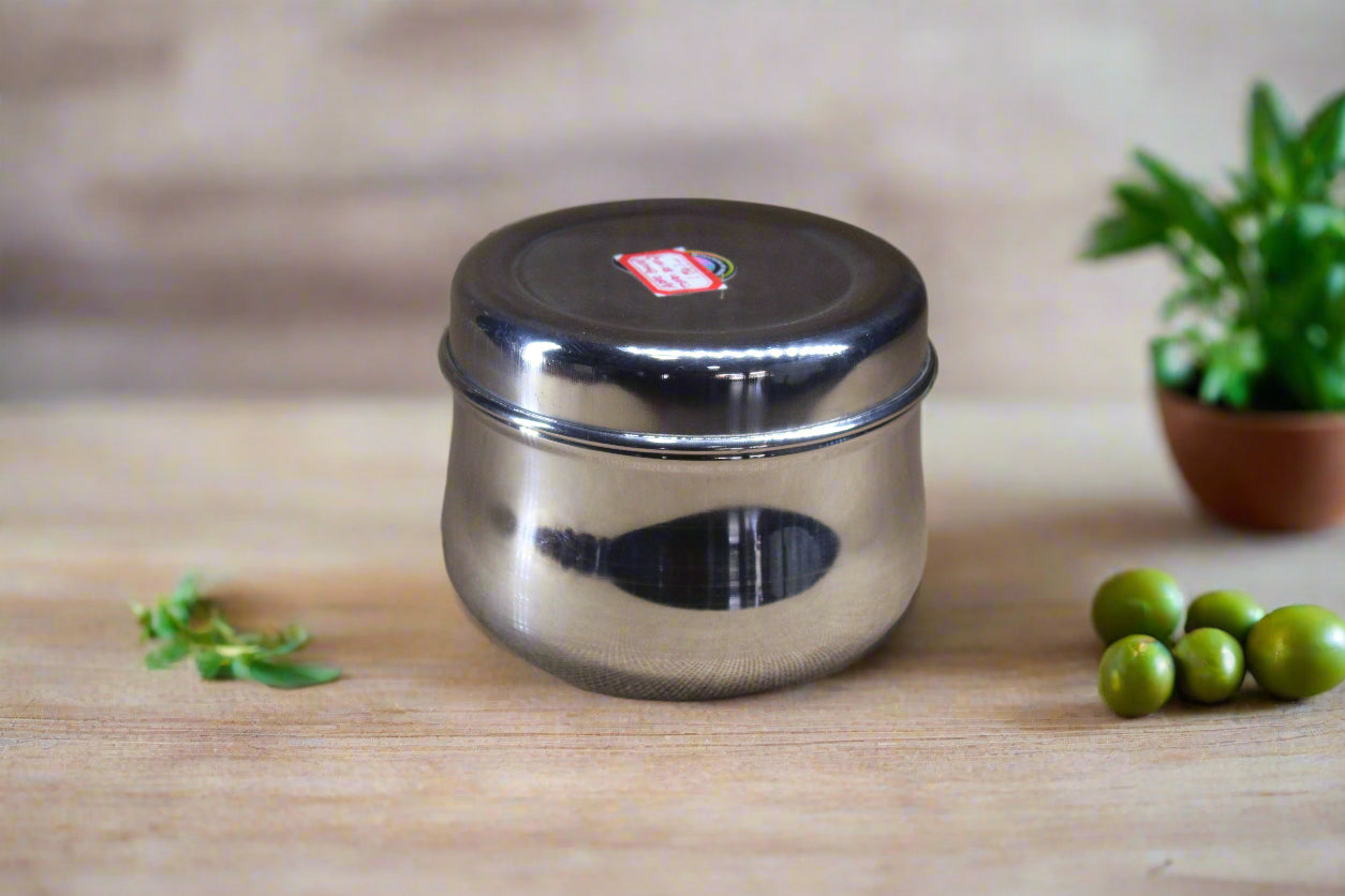 Stainless Steel Belly Dabba Food Container