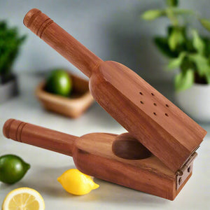 Wood Lemon Squeezer - Buy Online from Cherakulam Vessels & Crockery