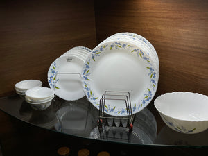 Cello Ceramic Dinner Set, 18 Pc - Buy Online from Cherakulam Vessels & Crockery