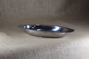 Stainless Steel Oval Curry Plate - Premium Stainless Steel from Cherakulam Vessels & Crockery - Just Rs. 73! Shop now at Cherakulam Vessels & Crockery