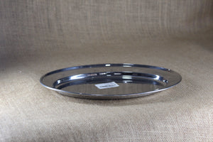 Stainless Steel Oval Plate - Premium Stainless Steel from Cherakulam Vessels & Crockery - Just Rs. 157! Shop now at Cherakulam Vessels & Crockery