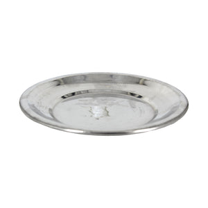 Stainless Steel Tea Plate - Premium Stainless Steel from Cherakulam Vessels & Crockery - Just Rs. 30! Shop now at Cherakulam Vessels & Crockery
