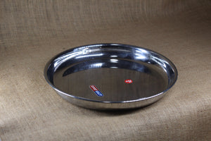 Stainless Steel Plate - Premium Stainless Steel from Cherakulam Vessels & Crockery - Just Rs. 114! Shop now at Cherakulam Vessels & Crockery
