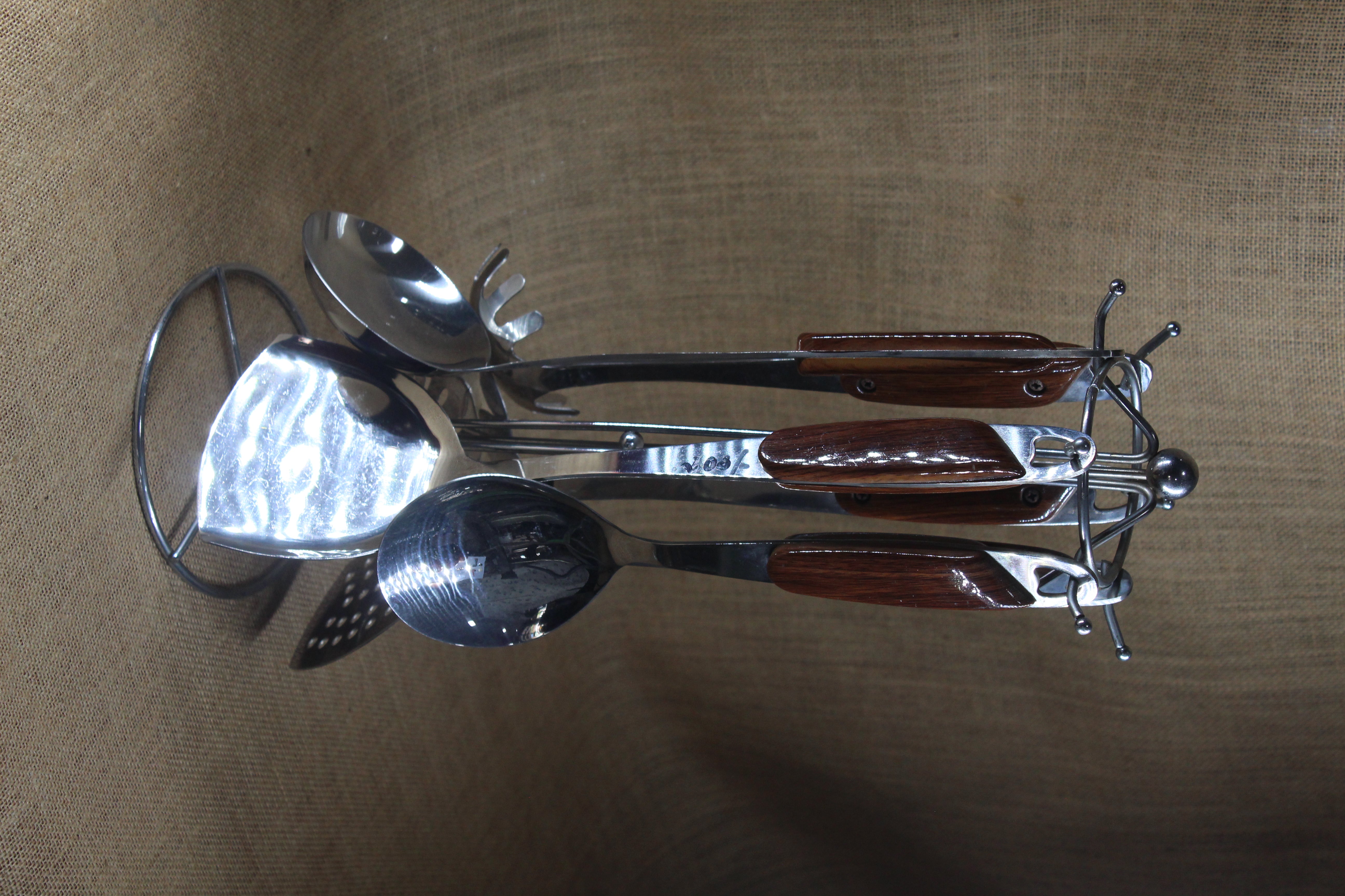 Stainless Steel Kitchen Set - Premium Stainless Steel from Cherakulam Vessels & Crockery - Just Rs. 1200! Shop now at Cherakulam Vessels & Crockery