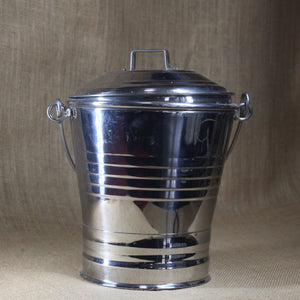 Stainless Steel Bucket With Cap - Premium Stainless Steel from Cherakulam Vessels & Crockery - Just Rs. 518! Shop now at Cherakulam Vessels & Crockery