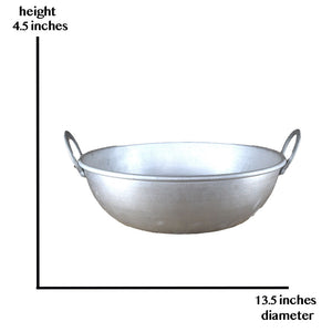 Aluminium kadhai - Premium Aluminium from Cherakulam Vessels & Crockery - Just Rs. 149! Shop now at Cherakulam Vessels & Crockery