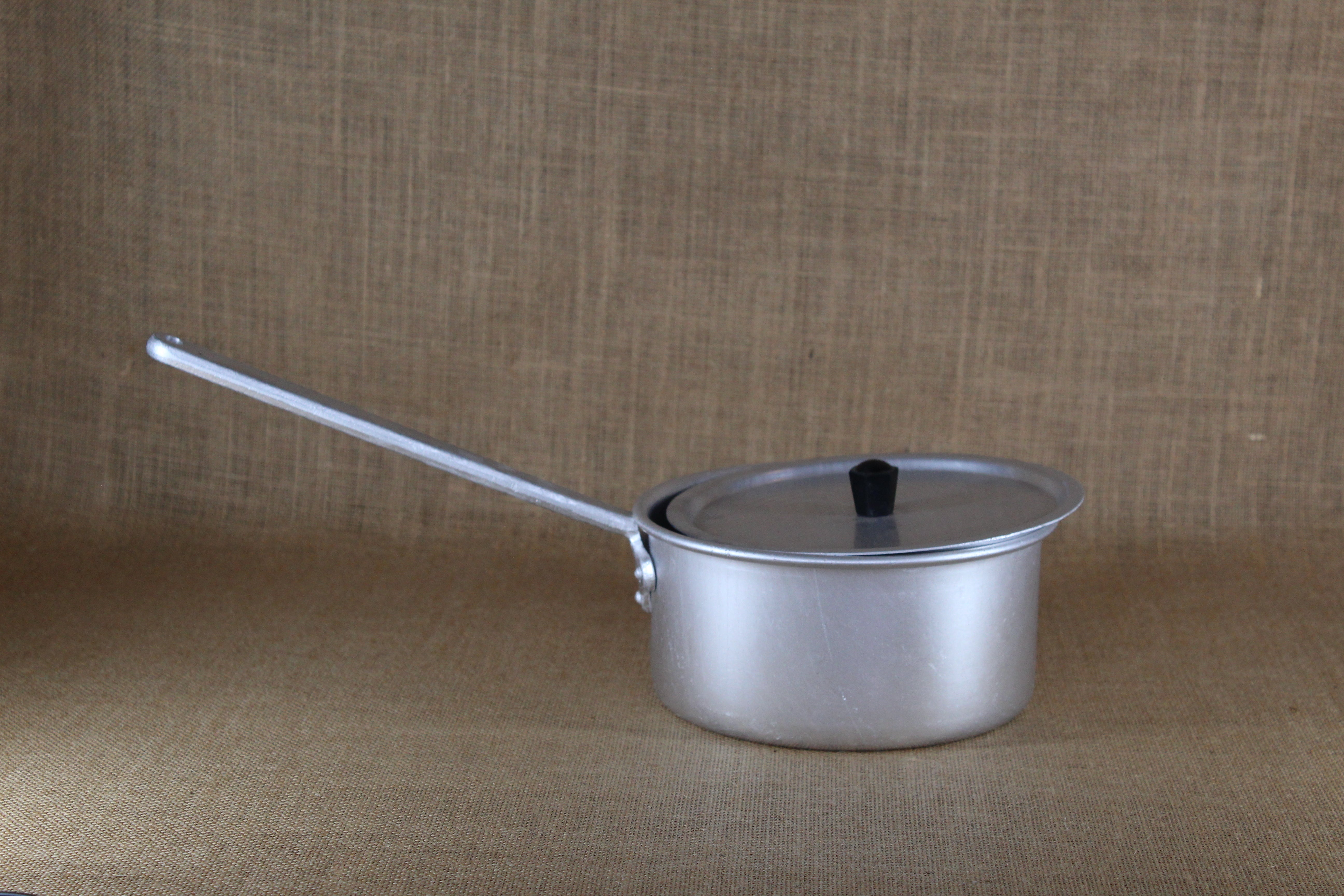 Sauce Pan, Aluminium,  3.5 inches - Premium Aluminium from Cherakulam Vessels & Crockery - Just Rs. 163! Shop now at Cherakulam Vessels & Crockery
