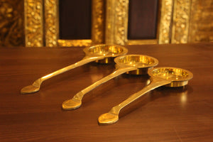 Pure Brass Ledal Aarti - Premium Brass from Cherakulam Vessels & Crockery - Just Rs. 234! Shop now at Cherakulam Vessels & Crockery