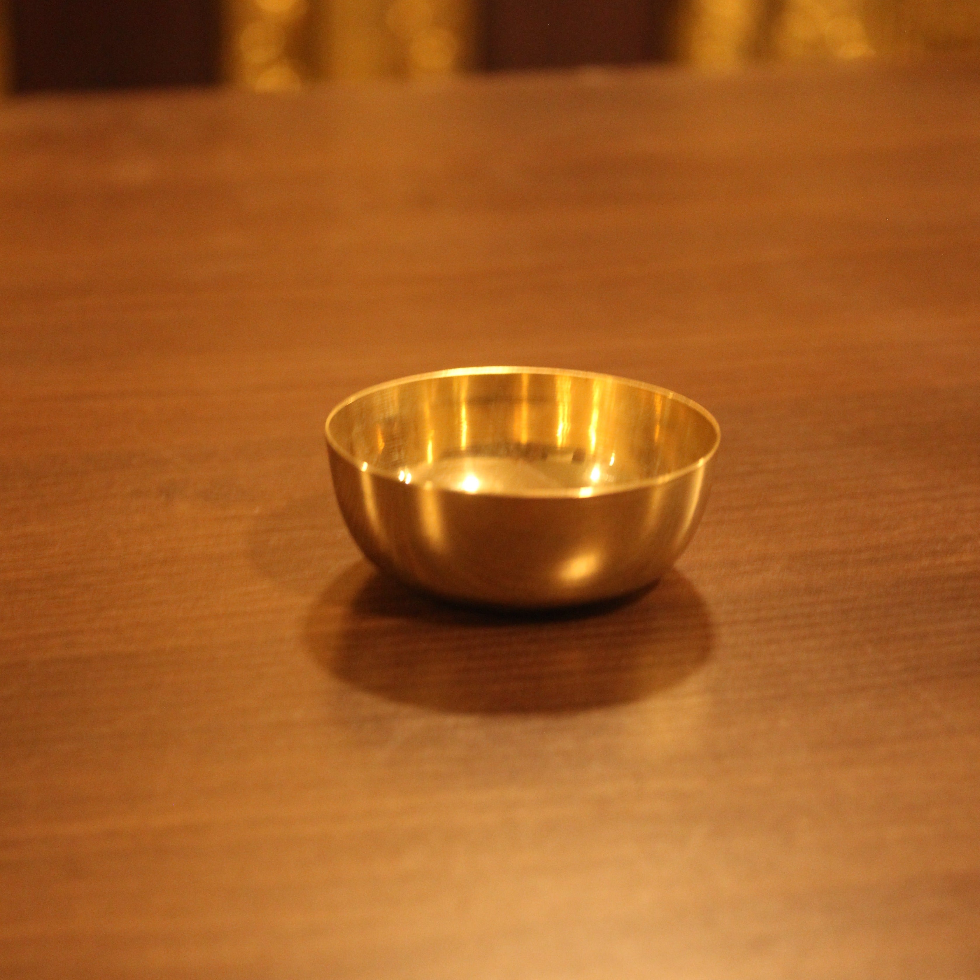 Brass Pyali Anda - Premium Brass from Cherakulam Vessels & Crockery - Just Rs. 90! Shop now at Cherakulam Vessels & Crockery