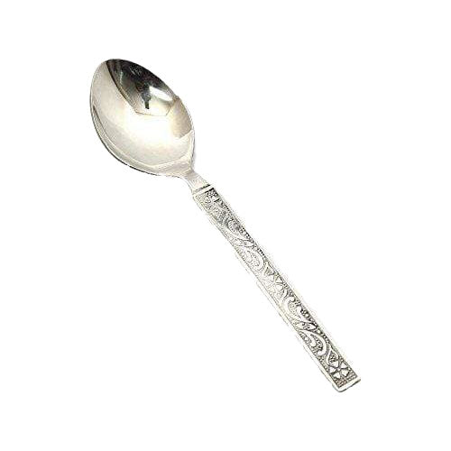 Stainless Steel Tea Spoon, Set of 6 - Premium Stainless Steel from Cherakulam Vessels & Crockery - Just Rs. 80! Shop now at Cherakulam Vessels & Crockery