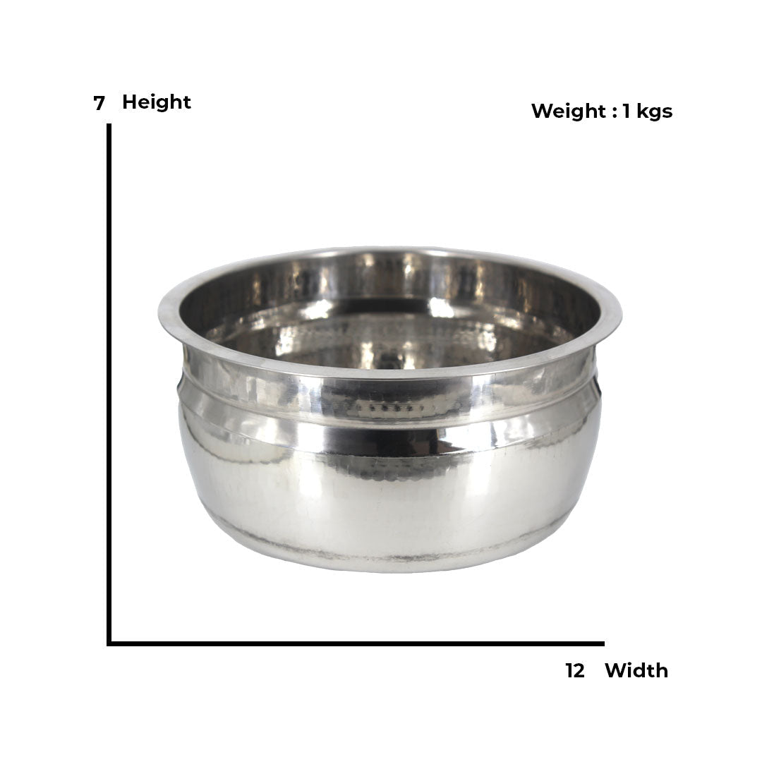 Stainless Steel Vana - Premium Stainless Steel from Cherakulam Vessels & Crockery - Just Rs. 396! Shop now at Cherakulam Vessels & Crockery