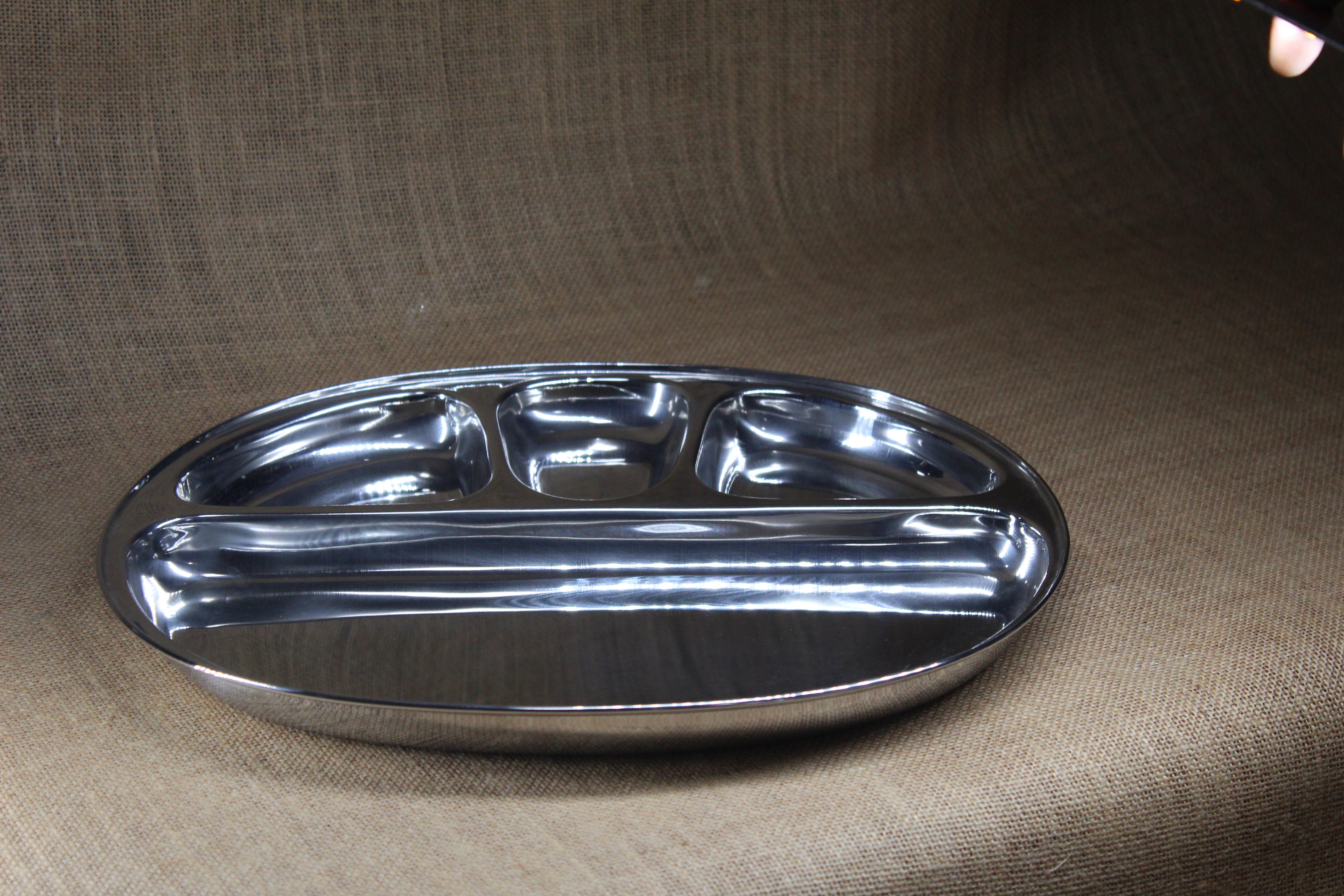 Stainless Steel Bojan Round Plate