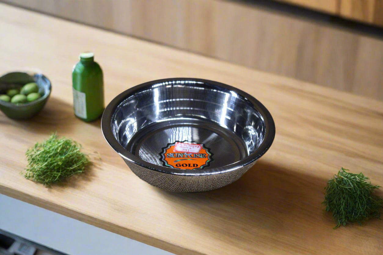 Stainless Steel Serving Bowl - Premium Stainless Steel from Cherakulam Vessels & Crockery - Just Rs. 34! Shop now at Cherakulam Vessels & Crockery