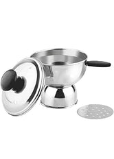 Stainless Steel Chiratta Puttu Maker - Premium Stainless Steel from Deluxe - Just Rs. 265! Shop now at Cherakulam Vessels & Crockery