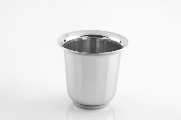 Bhalaria Stainless Steel Glass, 4" - Premium Stainless Steel from Bhalaria - Just Rs. 82! Shop now at Cherakulam Vessels & Crockery