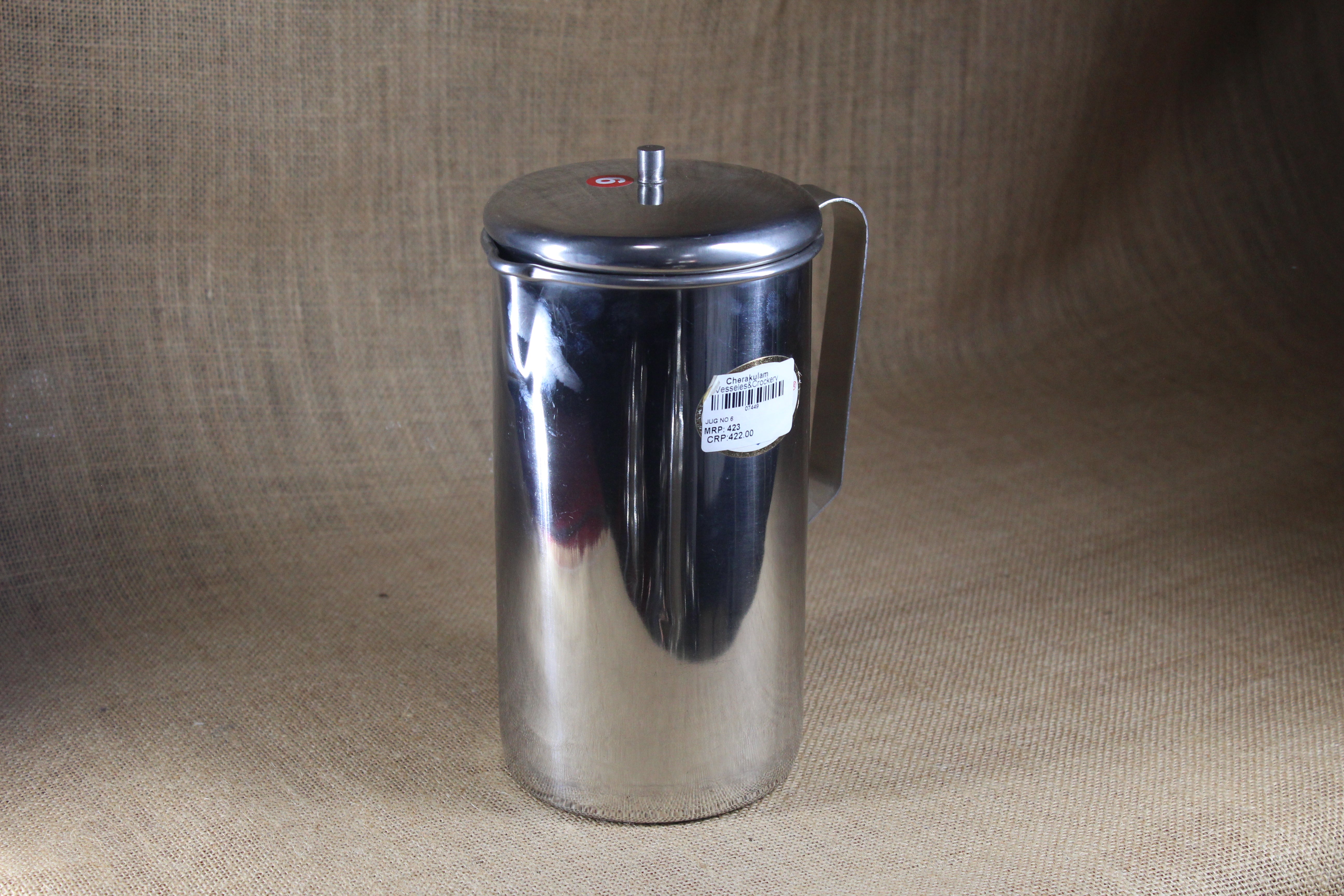 Stainless Steel Jug - Premium Stainless Steel from Cherakulam Vessels & Crockery - Just Rs. 422! Shop now at Cherakulam Vessels & Crockery