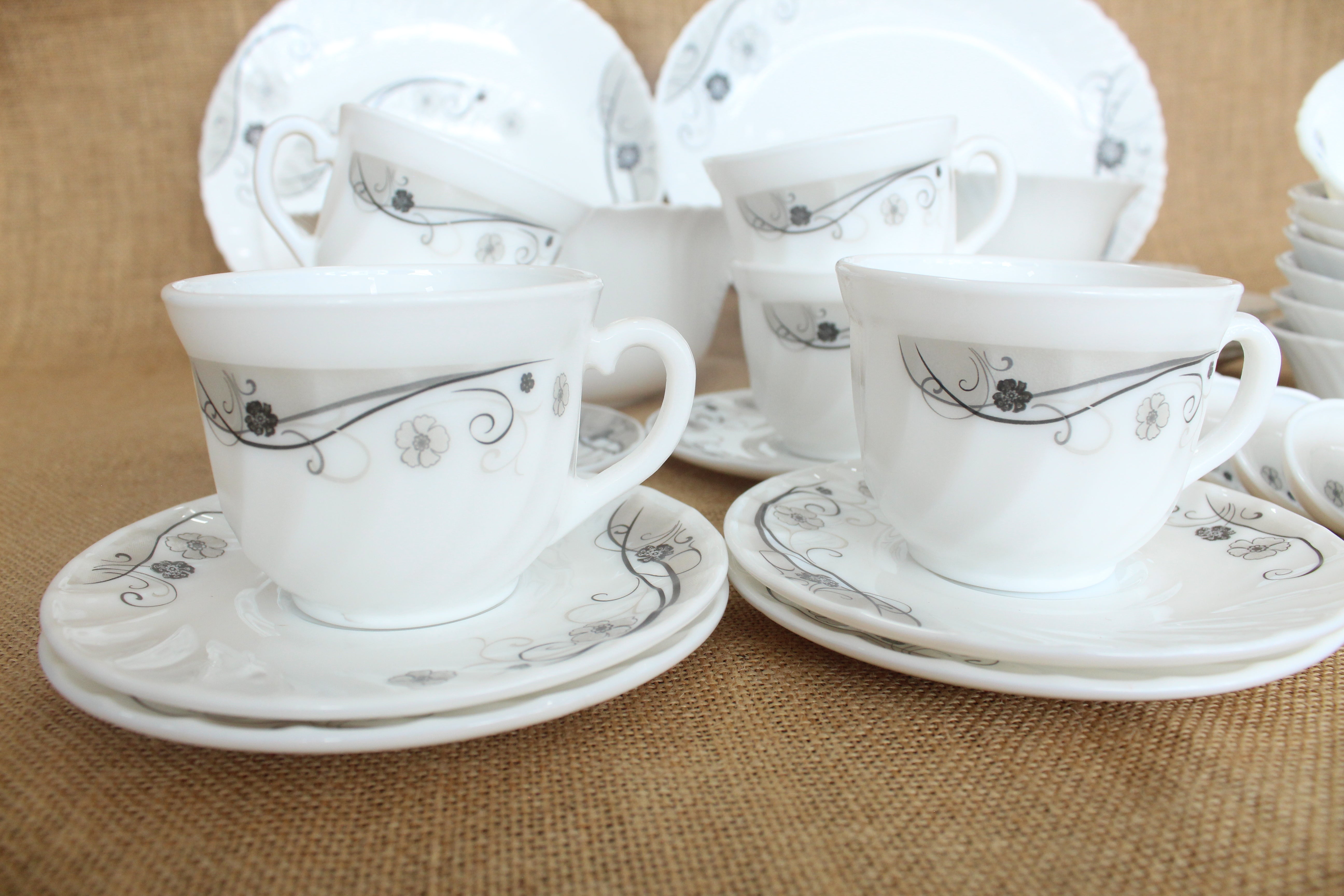 Nolta Ceramic Dinner Set, 50 Pc - Premium Ceramic from Nolta - Just Rs. 5599! Shop now at Cherakulam Vessels & Crockery