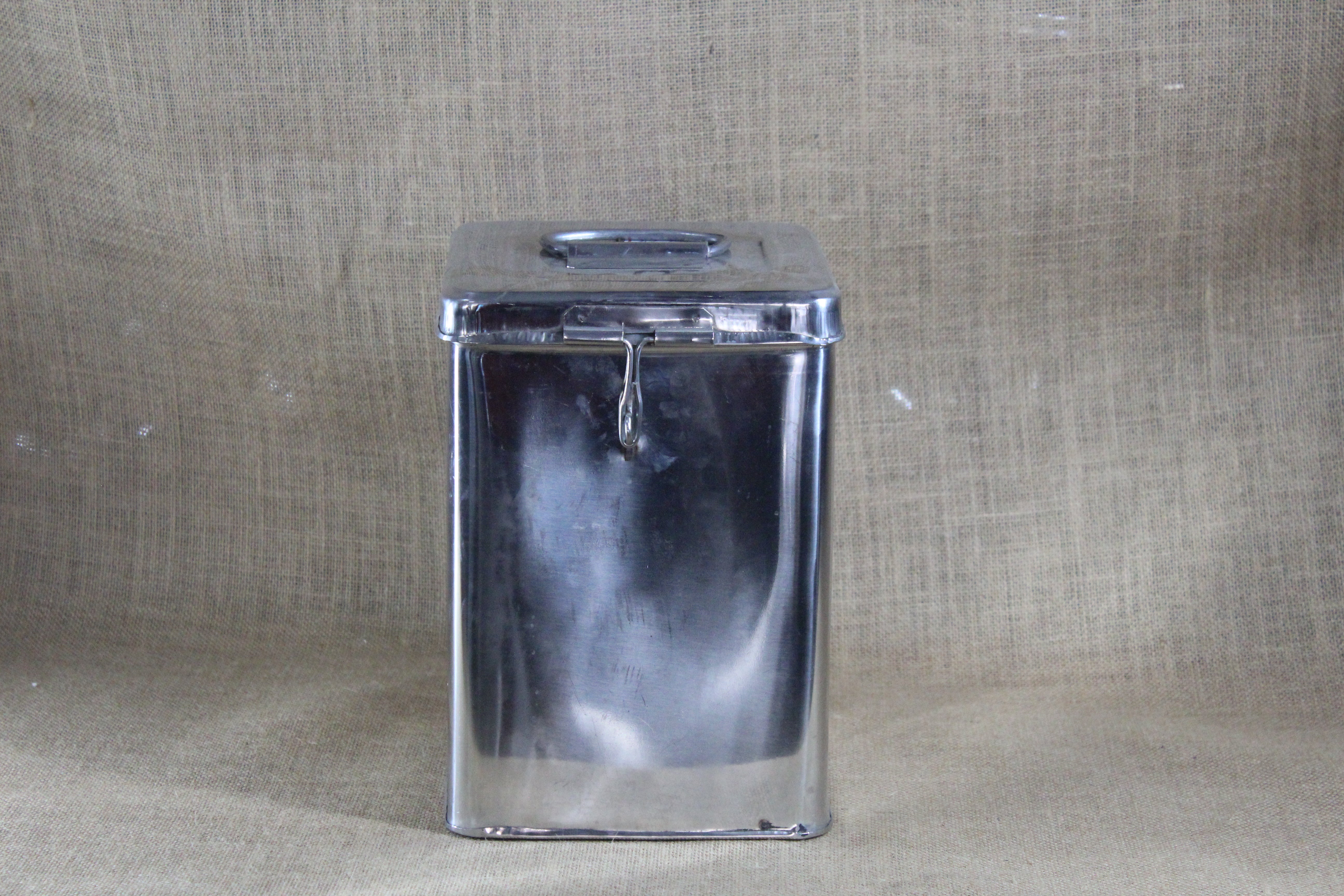 Stainless Steel Square Tin