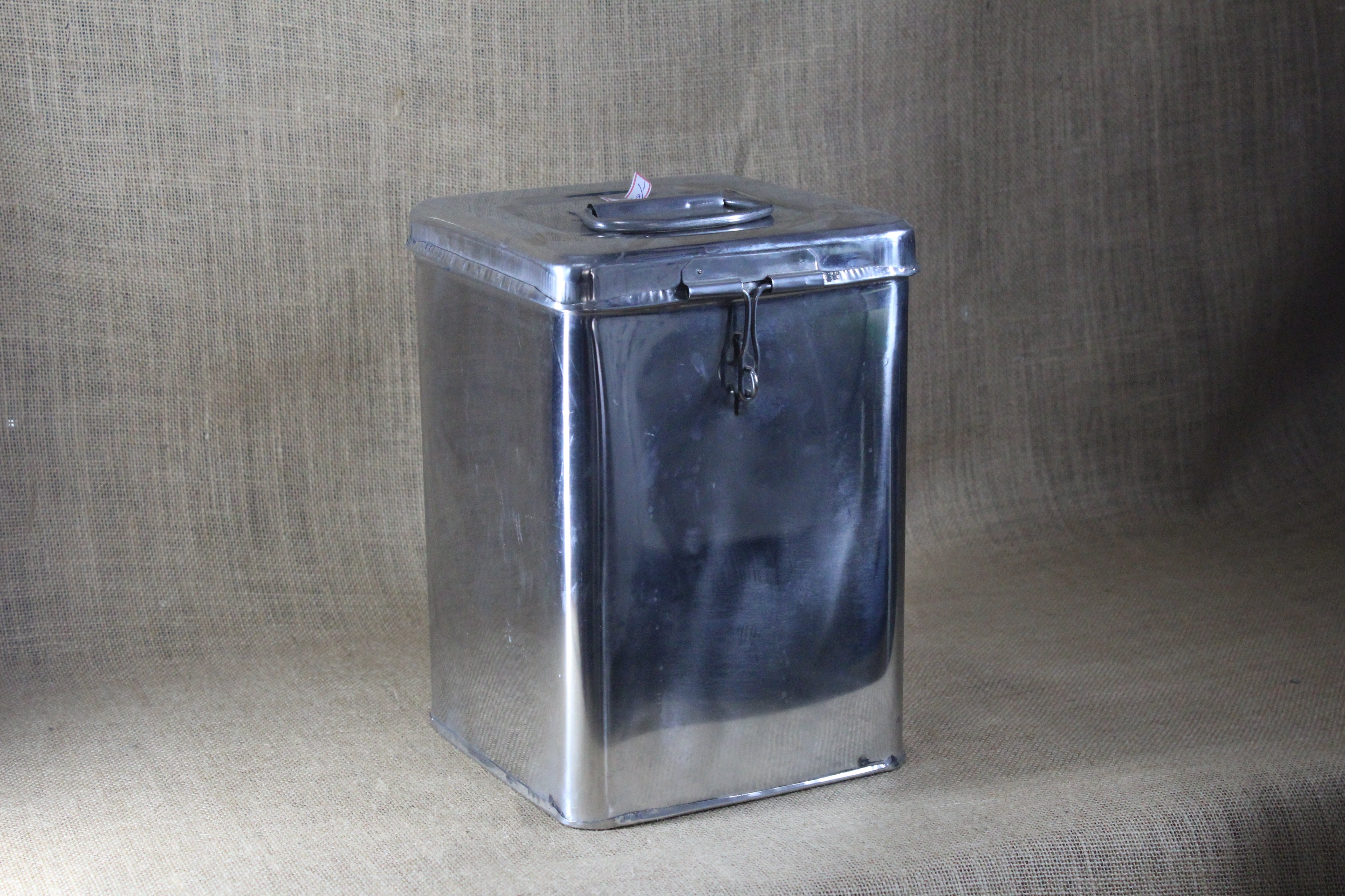 Stainless Steel Square Tin