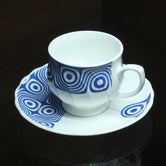 Clay Craft Cup And Saucer, Set Of 6 Nos - Buy Online from Cherakulam Vessels & Crockery