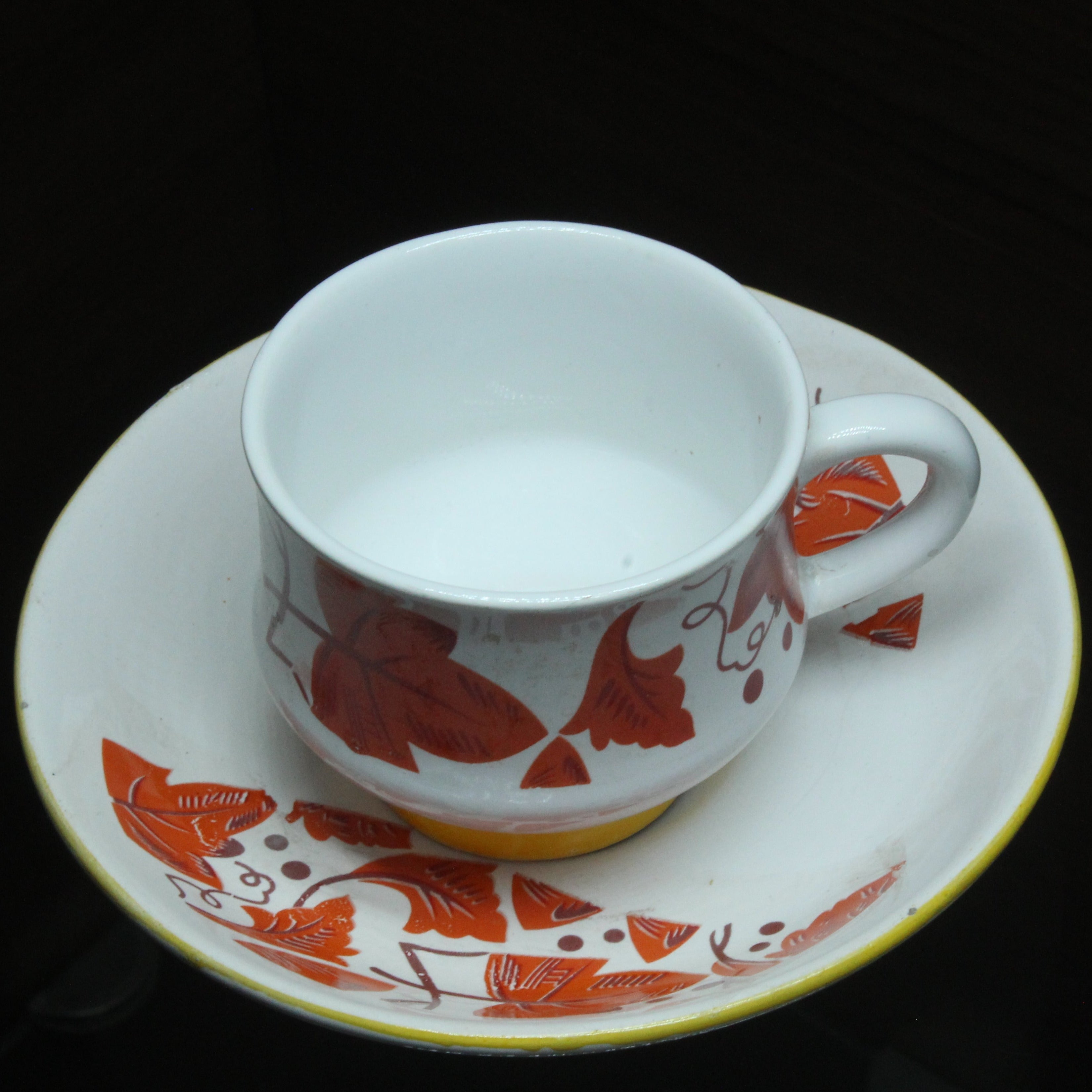 Cup And Saucer, 6 Nos - Buy Online from Cherakulam Vessels & Crockery
