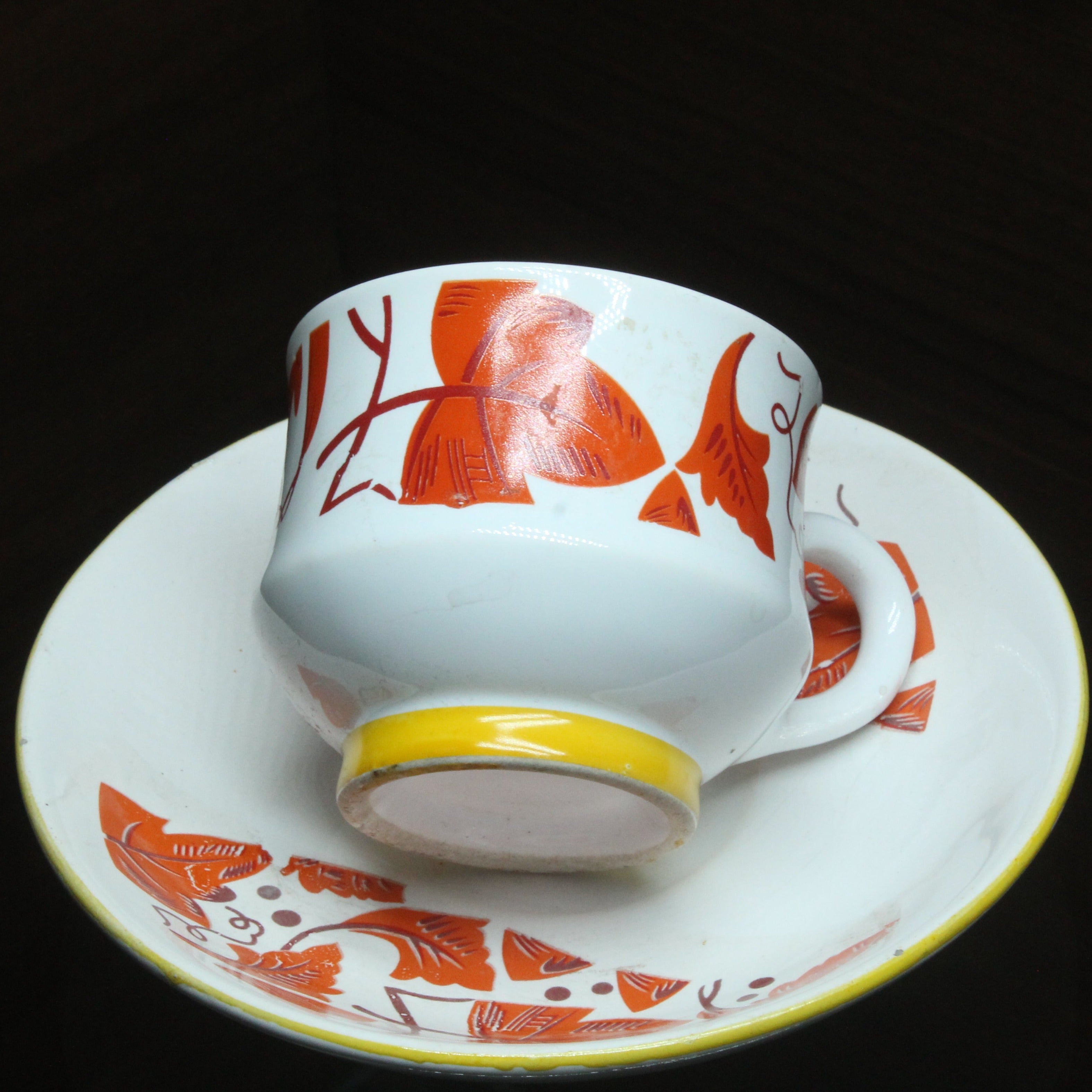 Cup And Saucer, 6 Nos - Buy Online from Cherakulam Vessels & Crockery