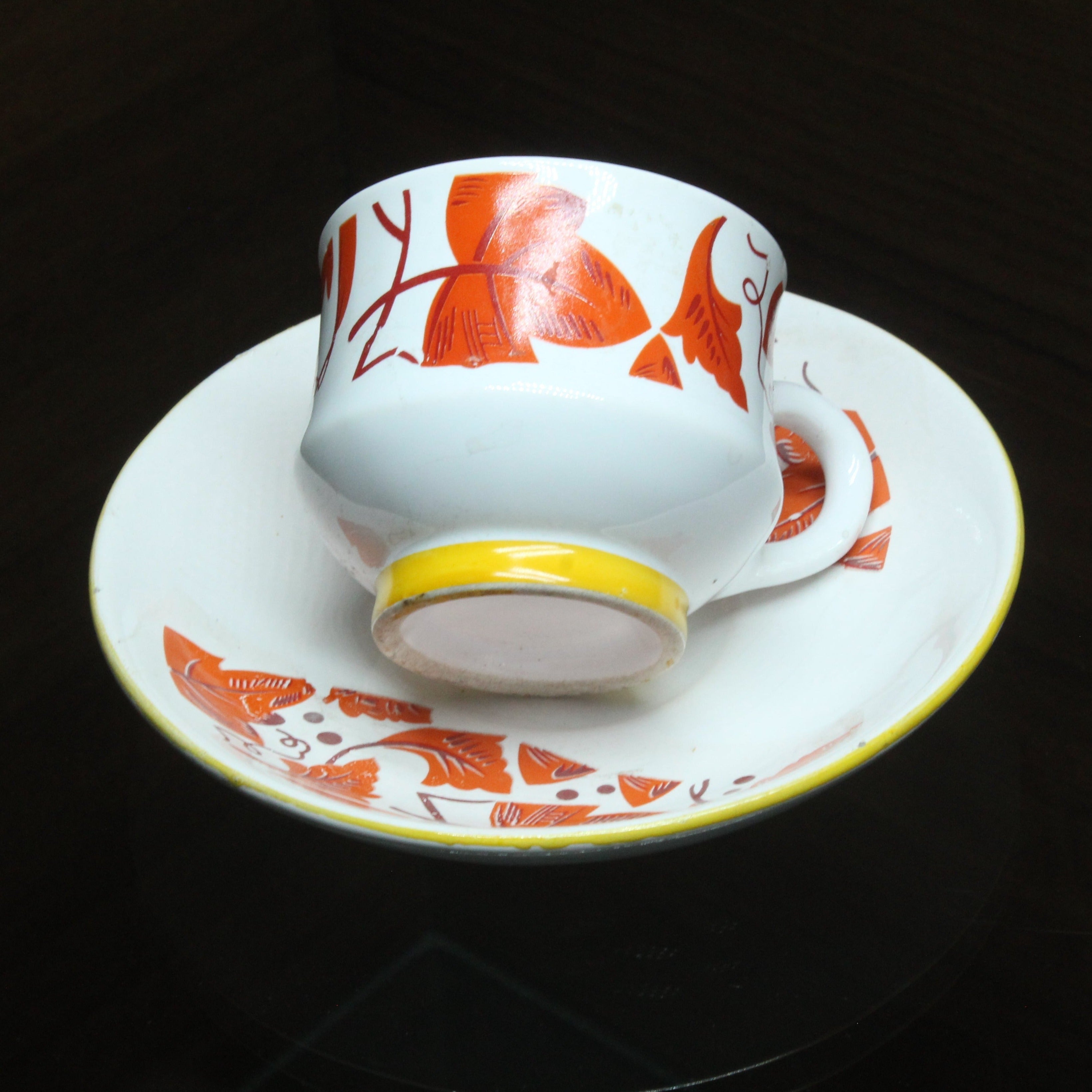 Cup And Saucer, 6 Nos - Buy Online from Cherakulam Vessels & Crockery