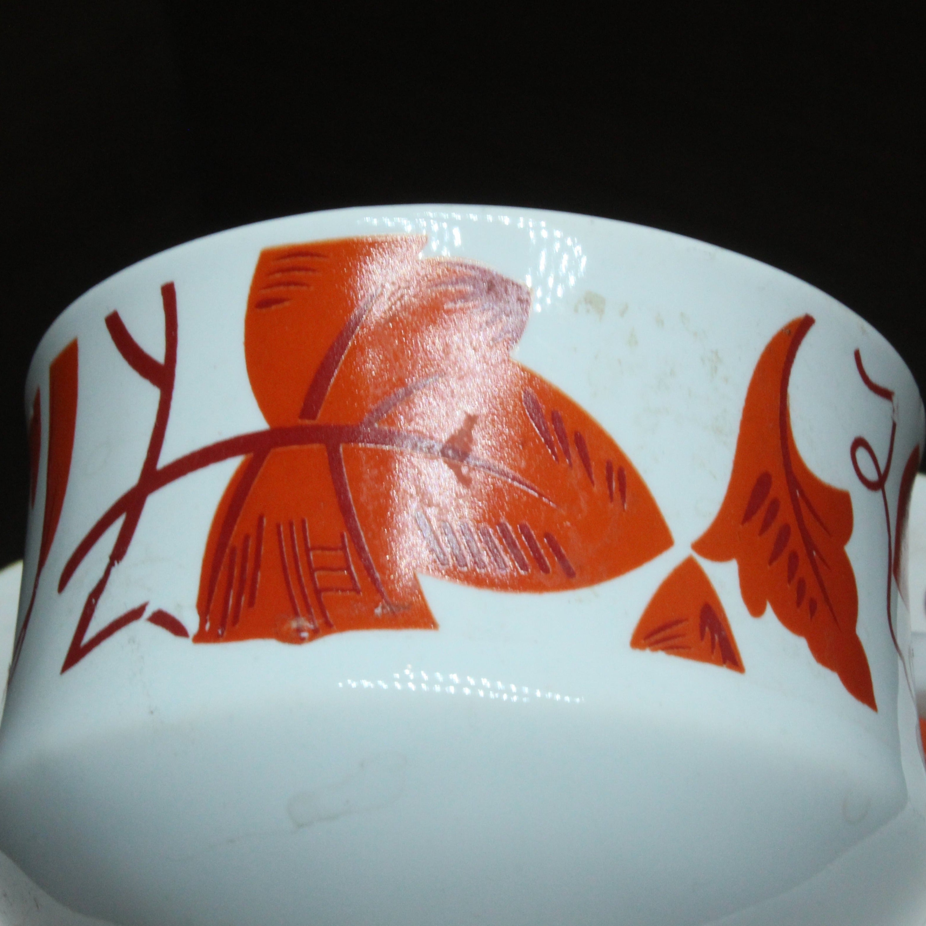Cup And Saucer, 6 Nos - Premium Ceramic from Cherakulam Vessels & Crockery - Just Rs. 310! Shop now at Cherakulam Vessels & Crockery
