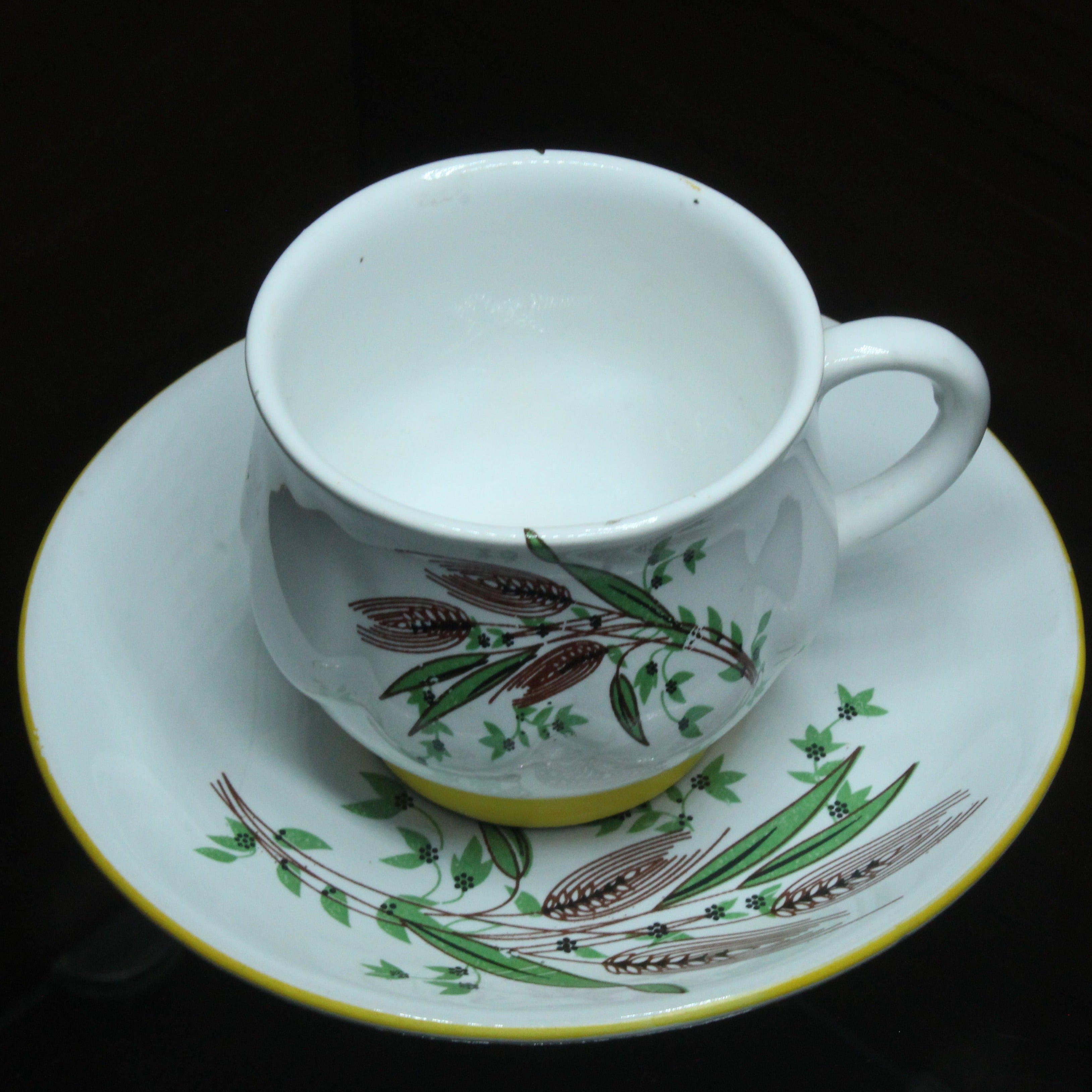 Cup And Saucer, 6 Nos - Buy Online from Cherakulam Vessels & Crockery