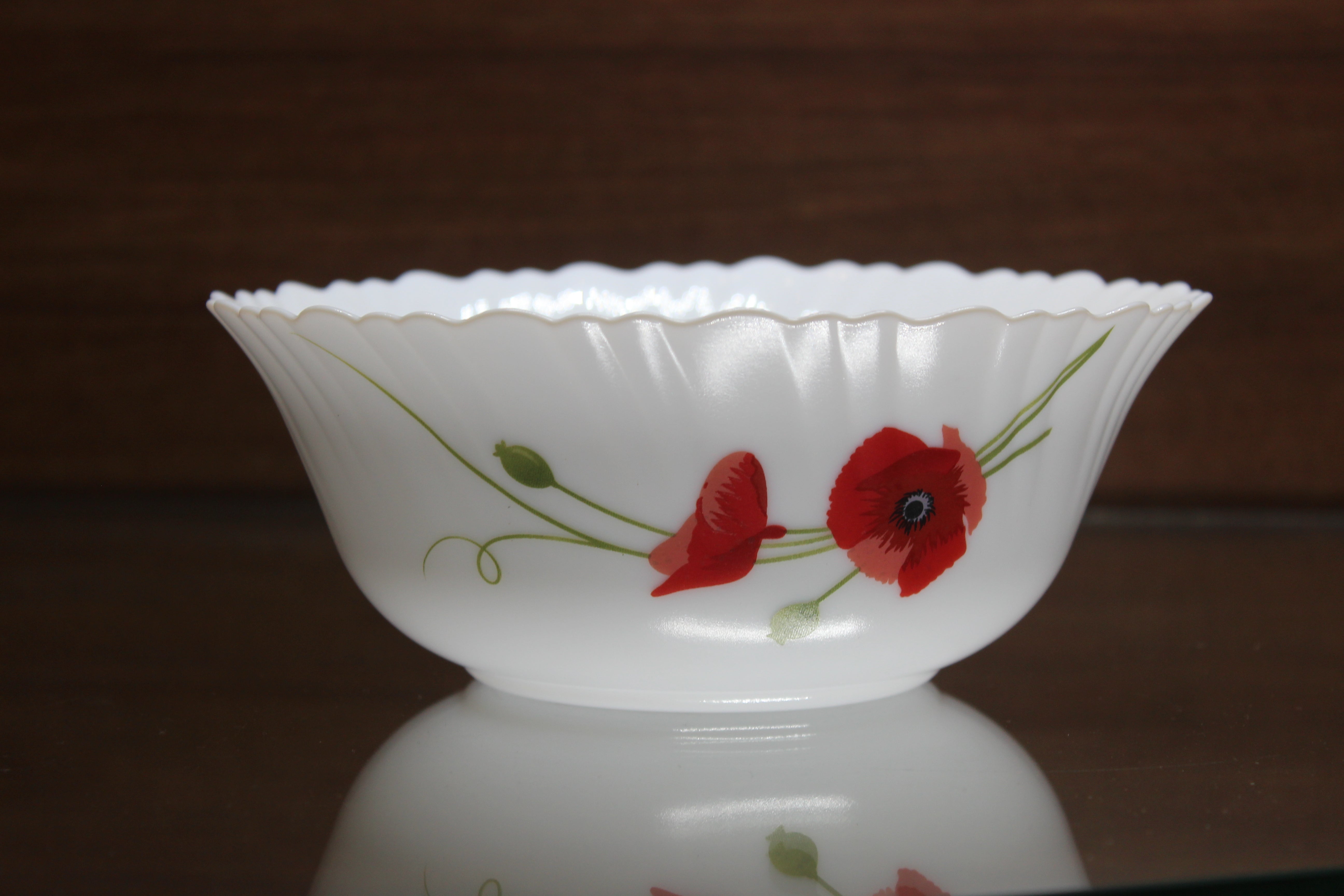 Borosil Ceramic Serving Bowl - Buy Online from Cherakulam Vessels & Crockery