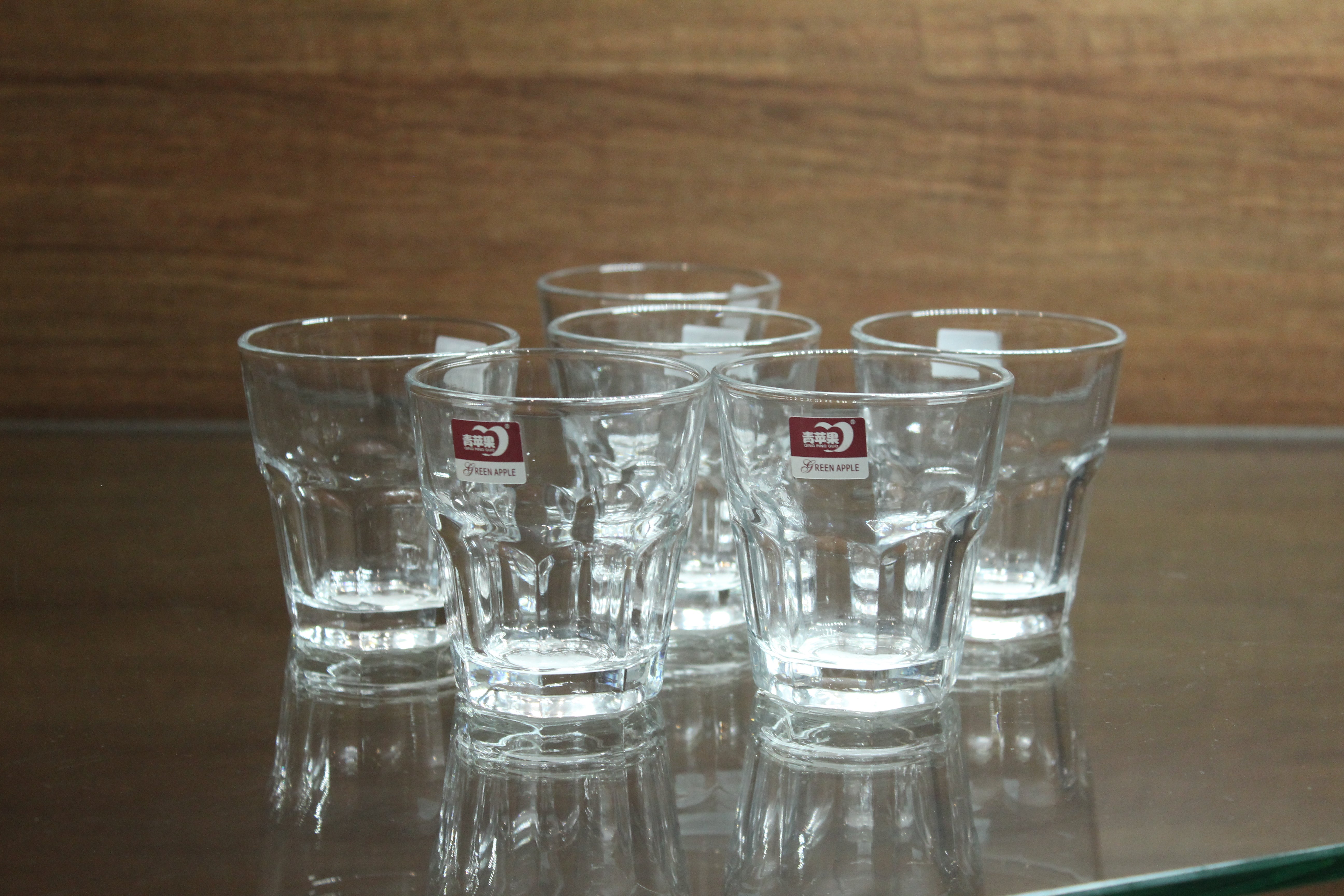 Green Apple Tumbler Glass, Set Of 6 - Premium Glass Ware from Green Apple - Just Rs. 320! Shop now at Cherakulam Vessels & Crockery