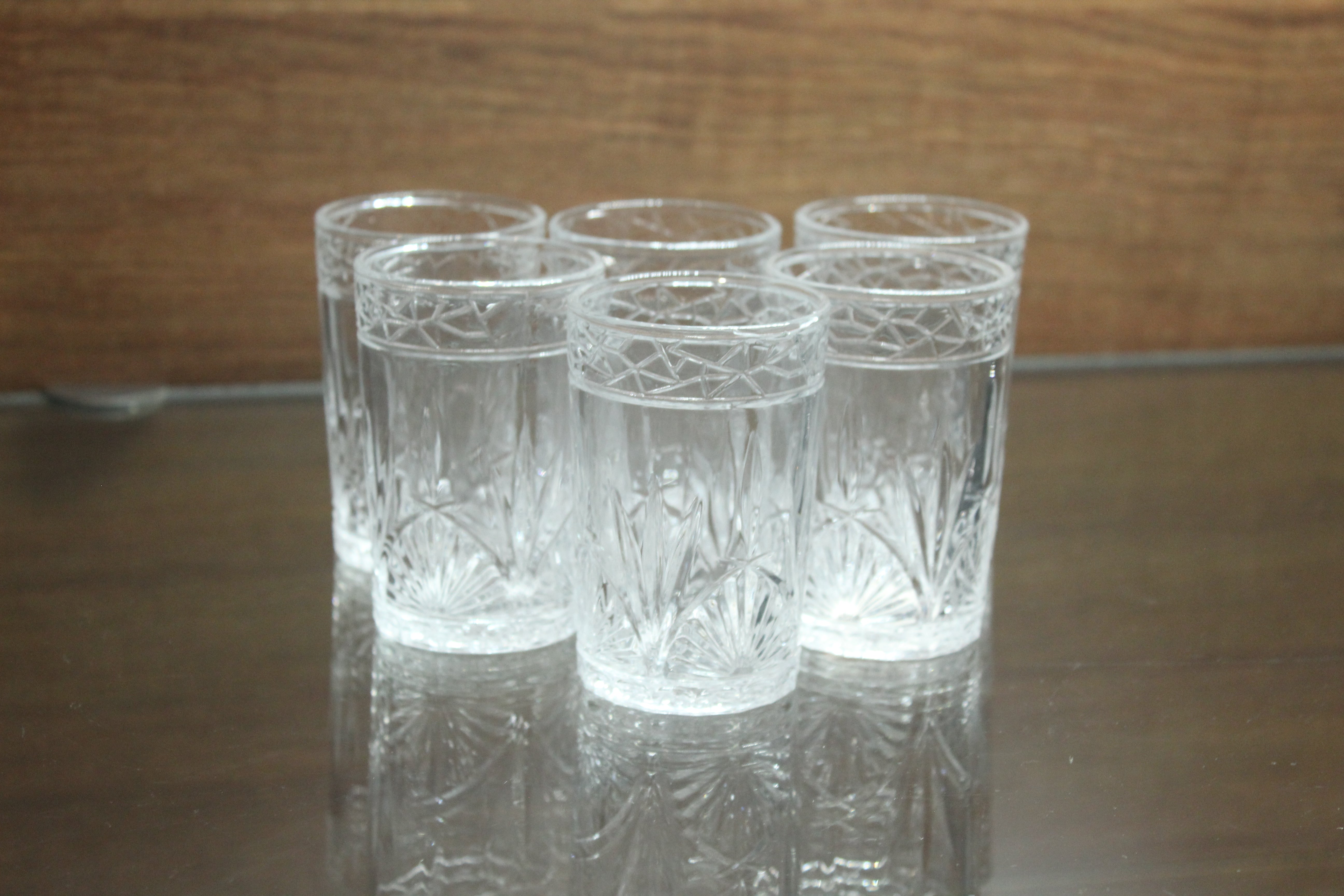 Tumbler Glass, Set Of 6 - Buy Online from Cherakulam Vessels & Crockery