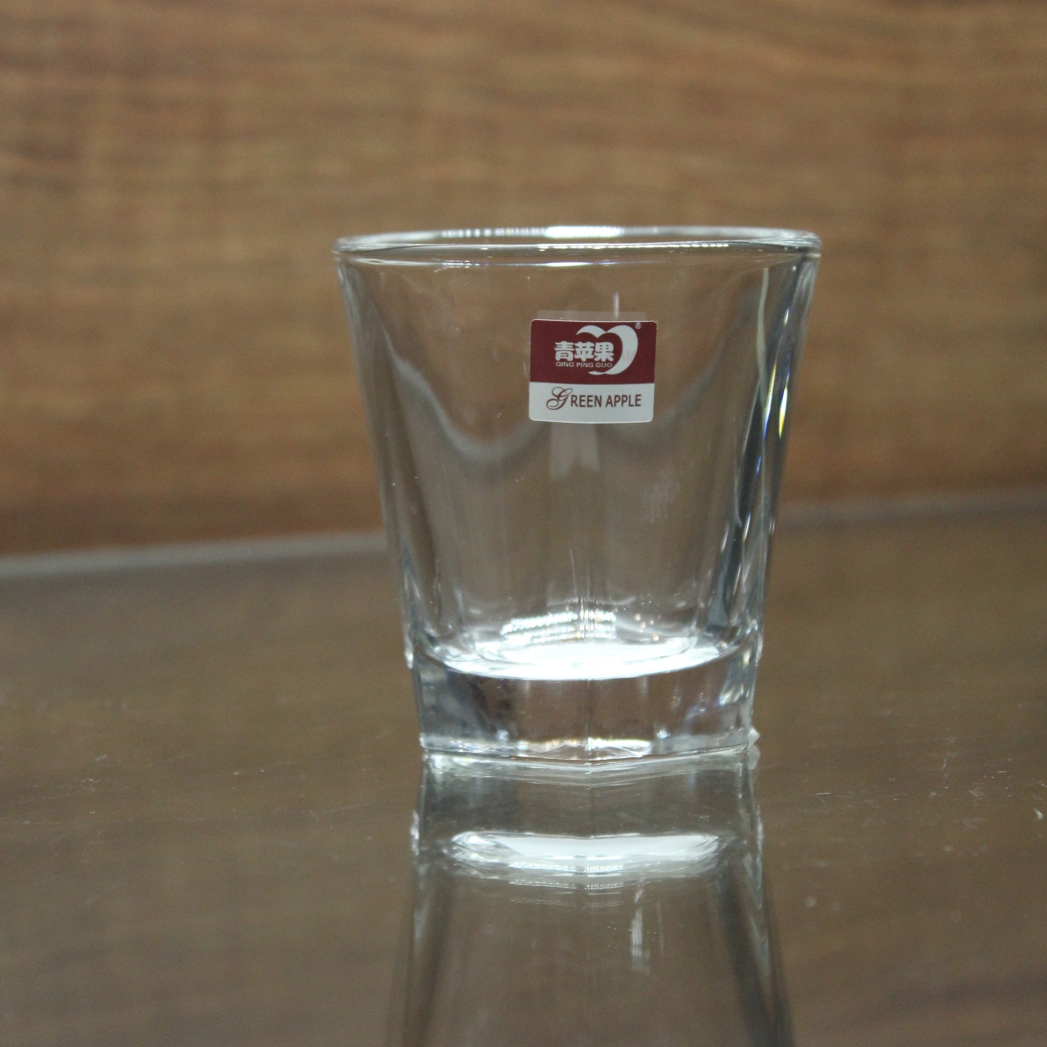 Green Apple Tumbler Glass, Set Of 6 - Buy Online from Cherakulam Vessels & Crockery