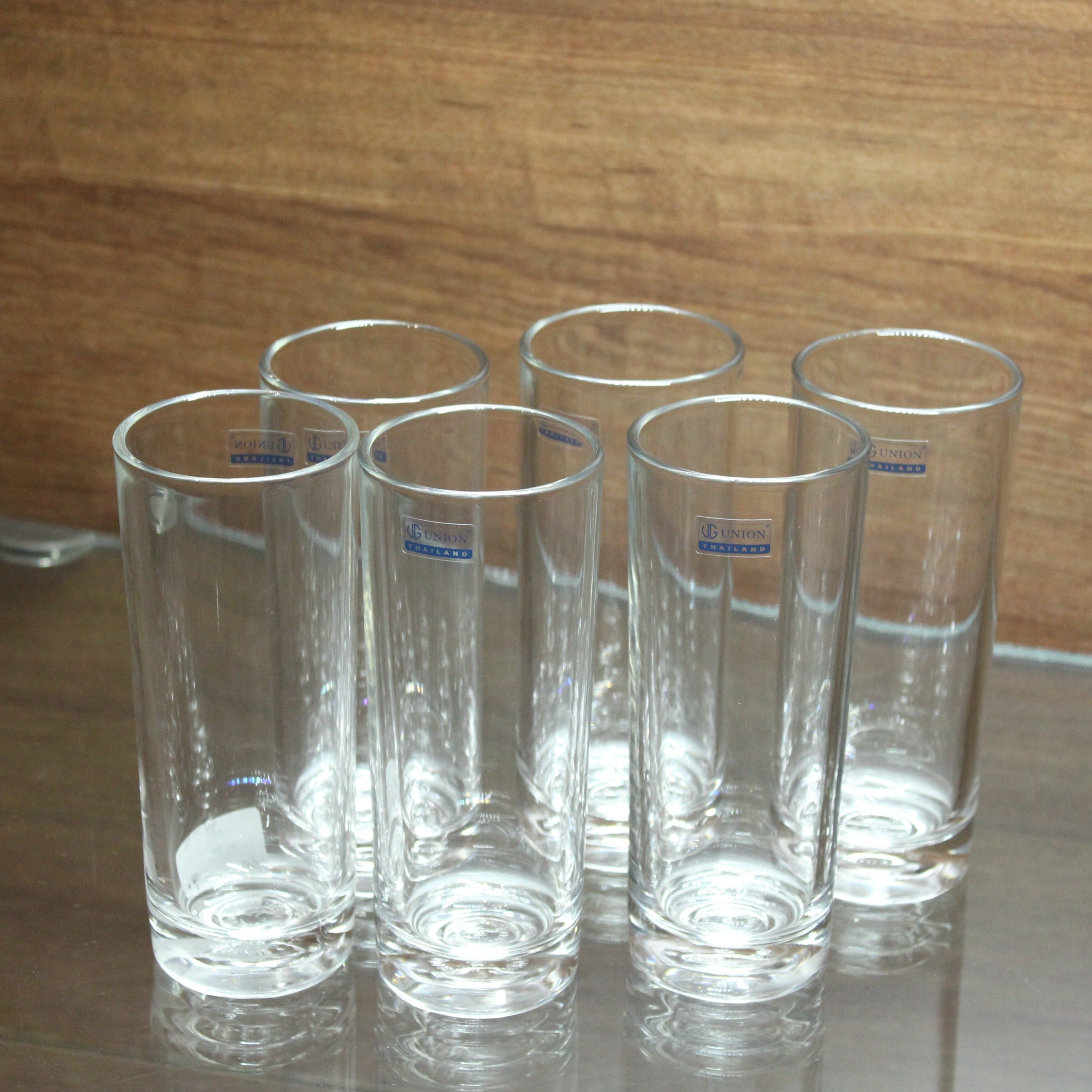 Union 260ml Glass Tumbler, Set Of 6 - Buy Online from Cherakulam Vessels & Crockery