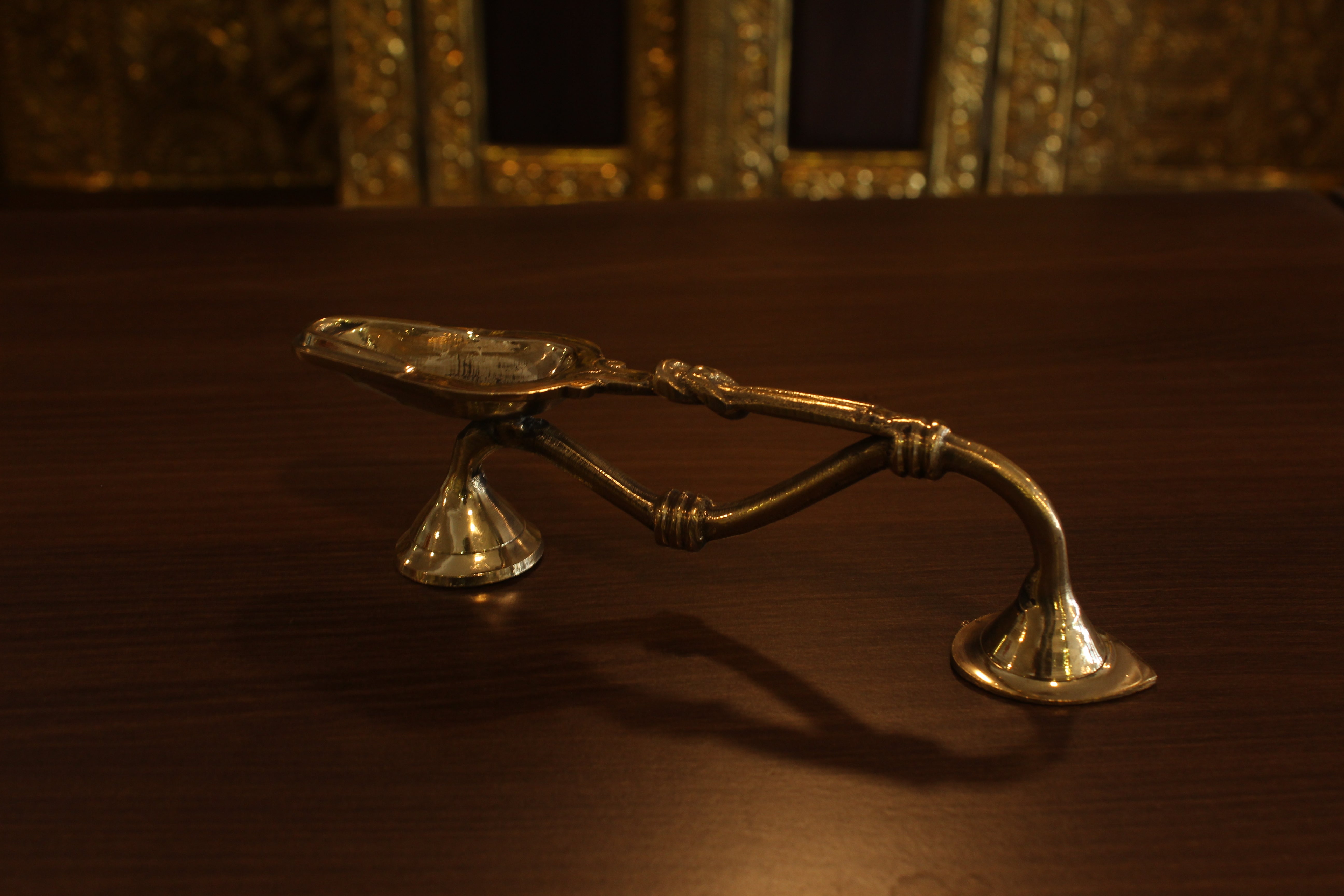 Brass Kodivilakku - Premium  from Cherakulam Vessels & Crockery - Just Rs. 0! Shop now at Cherakulam Vessels & Crockery