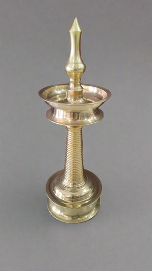 NILAVILAKKU 26" - Premium Brass from Cherakulam Vessels & Crockery - Just Rs. 6100! Shop now at Cherakulam Vessels & Crockery
