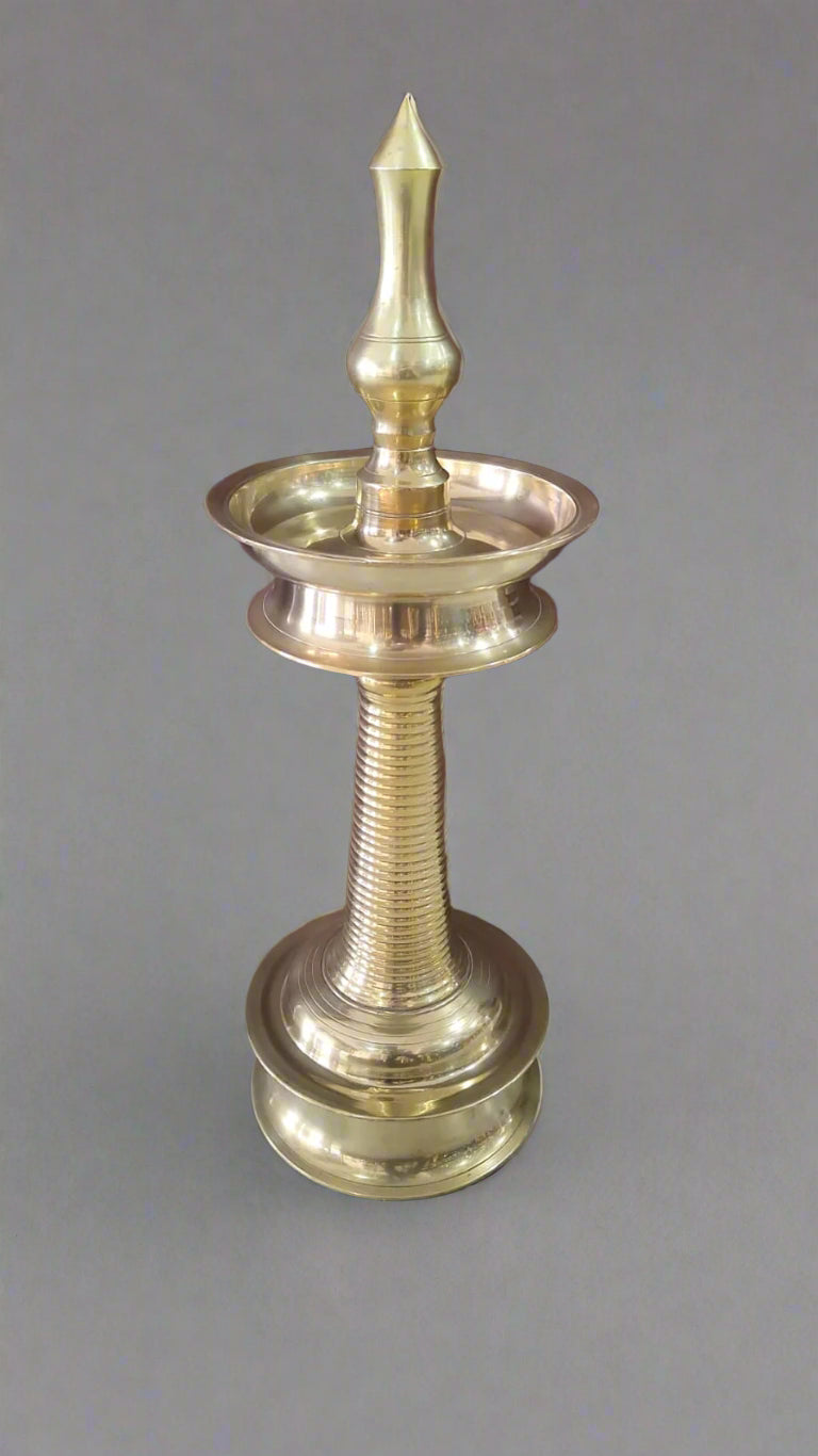 NILAVILAKKU 26" - Premium Brass from Cherakulam Vessels & Crockery - Just Rs. 6100! Shop now at Cherakulam Vessels & Crockery
