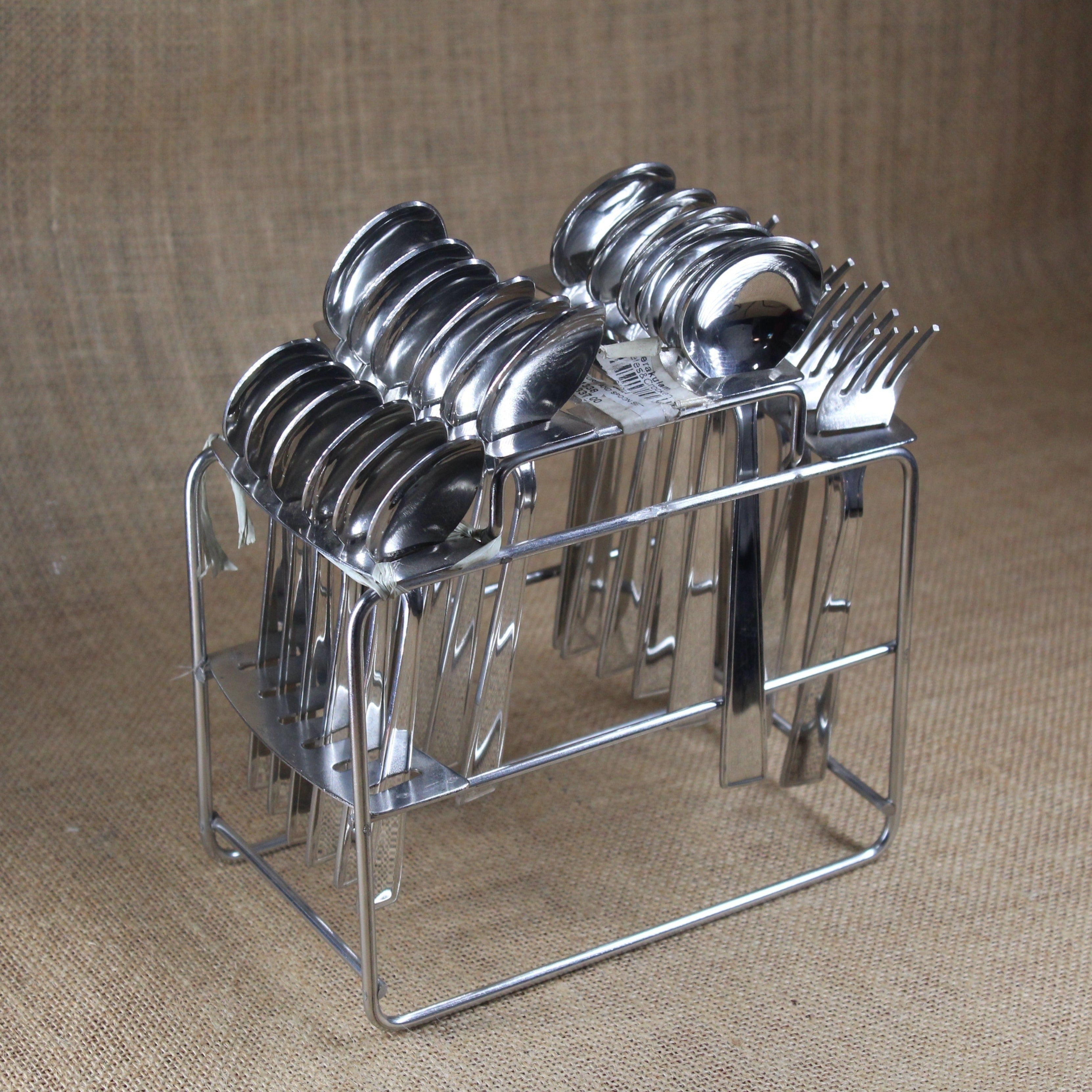 Stainless Steel Deep Fork And Spoon Set