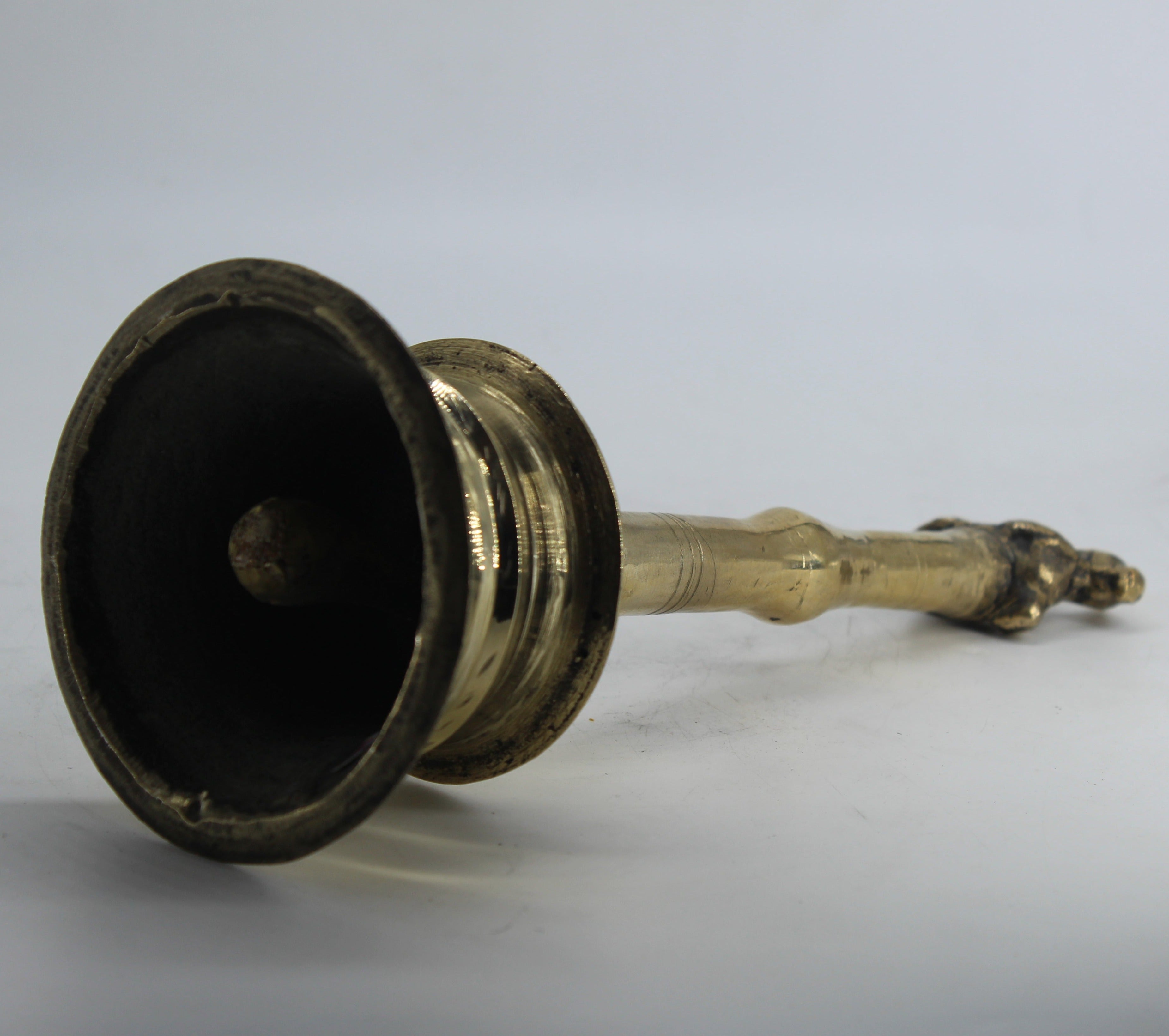 Bronze Nandi Hand Bell - Premium  from Cherakulam Vessels & Crockery - Just Rs. 855! Shop now at Cherakulam Vessels & Crockery