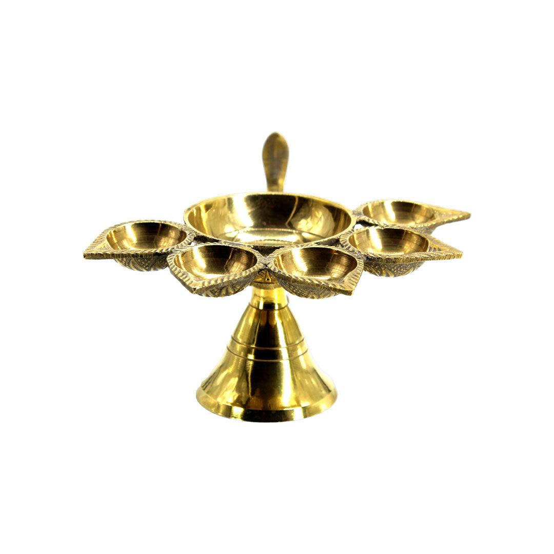 Pancha Arathi - Premium  from Cherakulam Vessels & Crockery - Just Rs. 178! Shop now at Cherakulam Vessels & Crockery