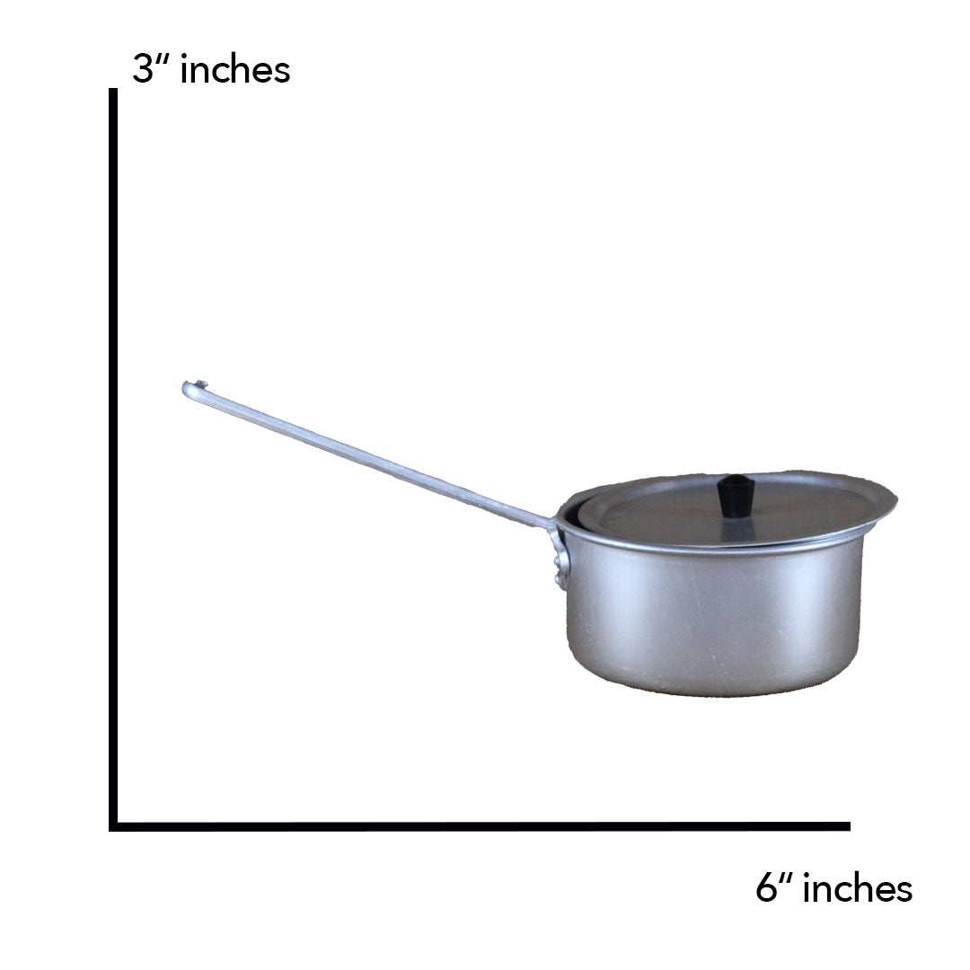 Sauce Pan, Aluminium,  3.5 inches - Premium Aluminium from Cherakulam Vessels & Crockery - Just Rs. 163! Shop now at Cherakulam Vessels & Crockery