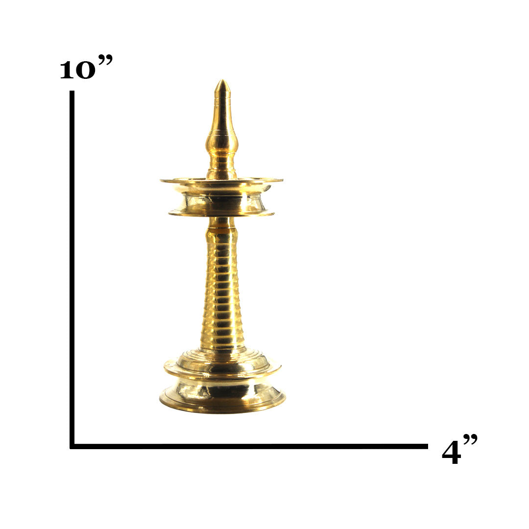 Nilavilakku Brass - Premium Brass from Cherakulam Vessels & Crockery - Just Rs. 1350! Shop now at Cherakulam Vessels & Crockery