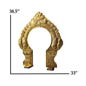 Brass Prabha Mandalam - Premium Brass from Cherakulam Vessels & Crockery - Just Rs. 12750! Shop now at Cherakulam Vessels & Crockery