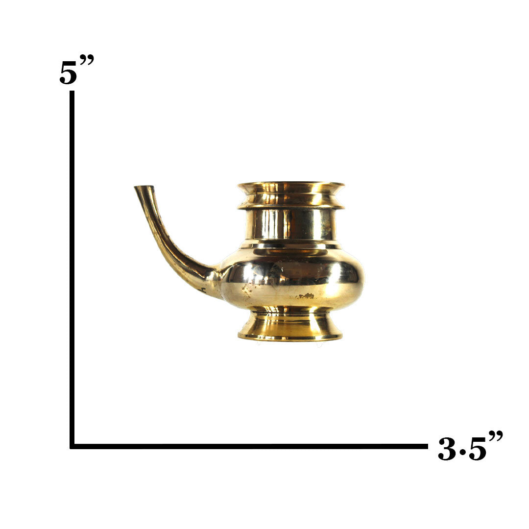 Brass Lota Kindi - Premium Brass from Cherakulam Vessels & Crockery - Just Rs. 1302! Shop now at Cherakulam Vessels & Crockery