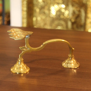 Brass Panch Arathi - Premium Brass from Cherakulam Vessels & Crockery - Just Rs. 230! Shop now at Cherakulam Vessels & Crockery