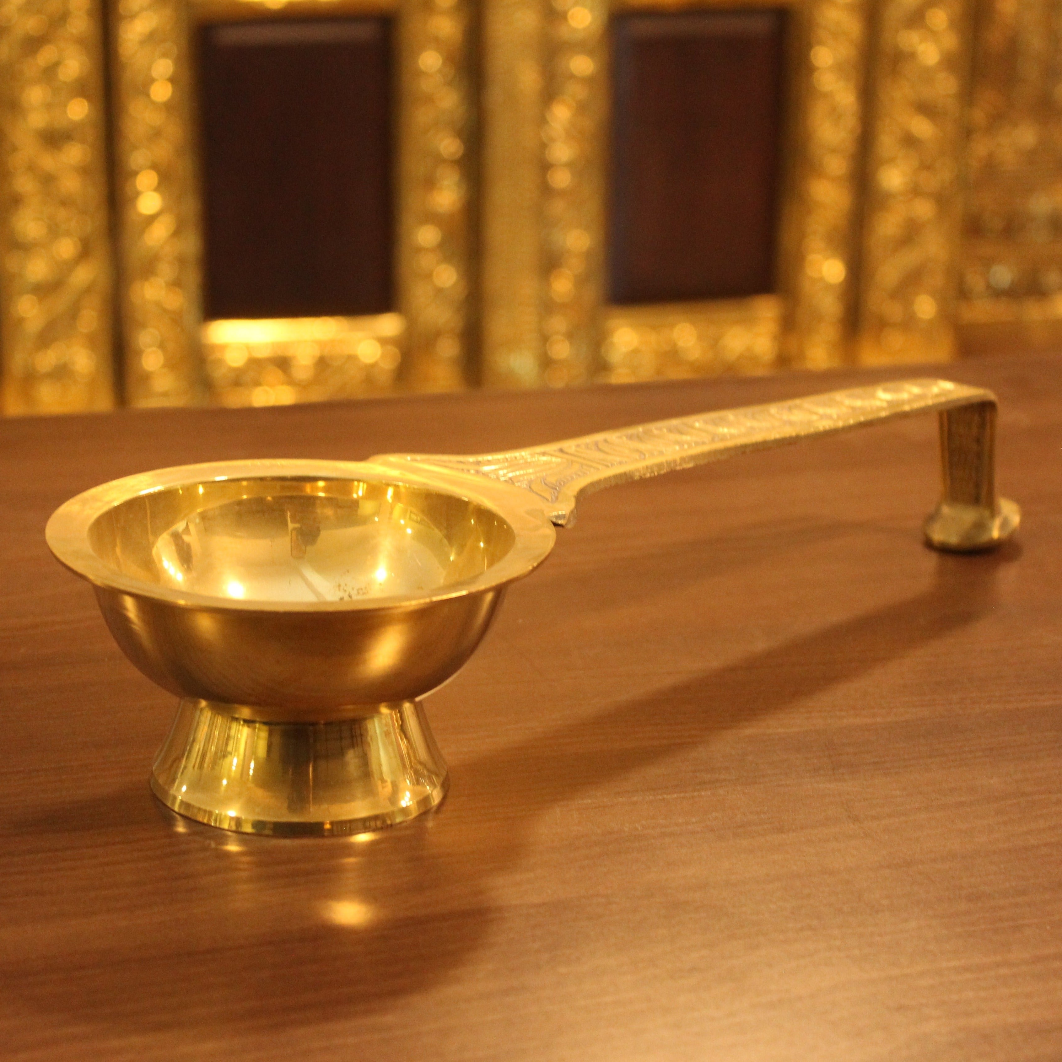 Brass Dhoop Arathi - Premium Brass from Cherakulam Vessels & Crockery - Just Rs. 617! Shop now at Cherakulam Vessels & Crockery