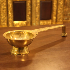 Brass Dhoop Arathi - Premium Brass from Cherakulam Vessels & Crockery - Just Rs. 617! Shop now at Cherakulam Vessels & Crockery