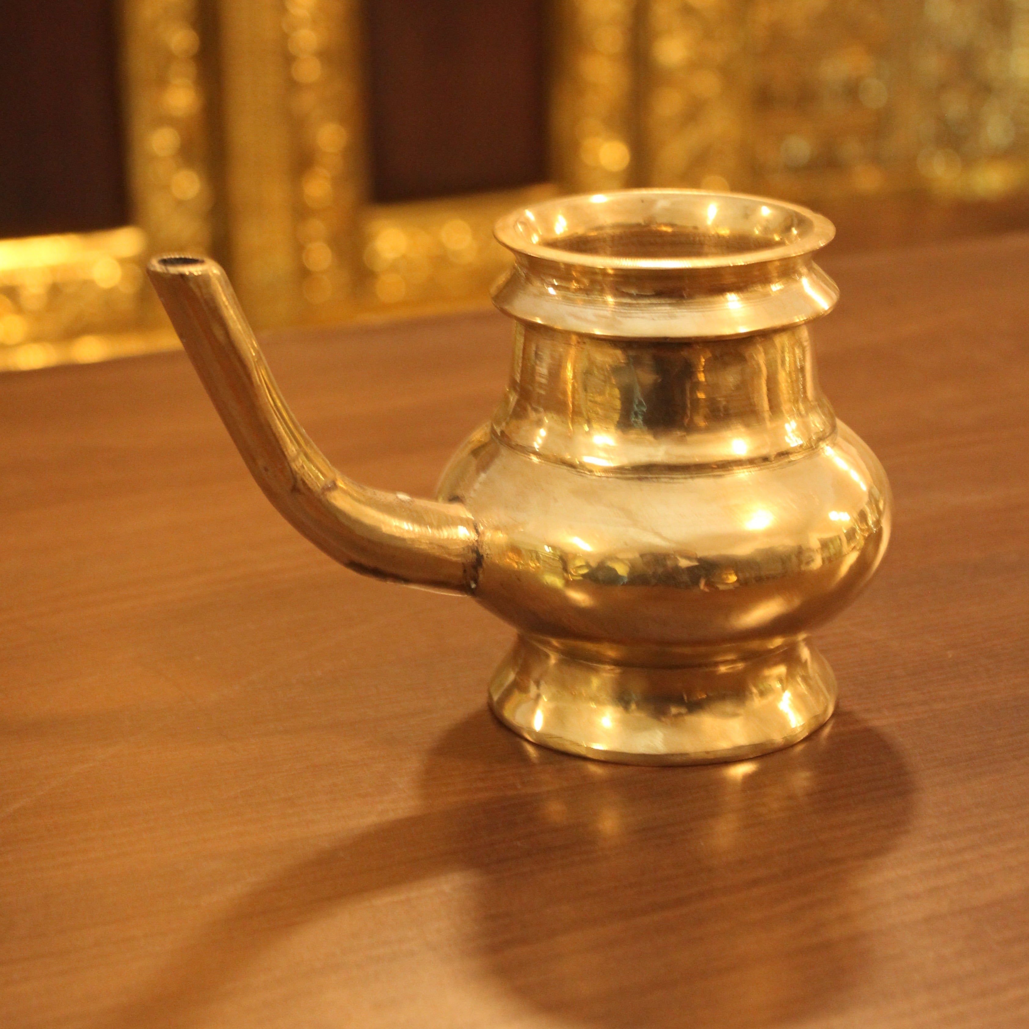 Brass Lota Kindi - Premium Brass from Cherakulam Vessels & Crockery - Just Rs. 1302! Shop now at Cherakulam Vessels & Crockery